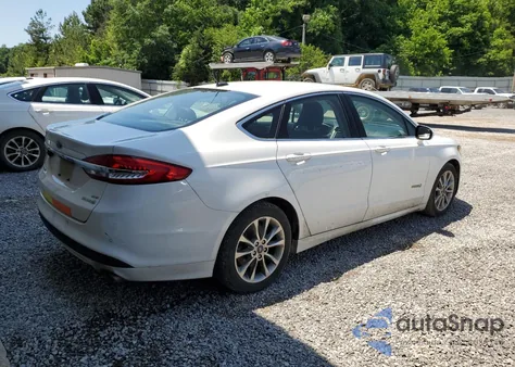 2017 Ford Fusion Se Hybrid from USA, damaged, VIN 3FA6P0LU6HR409562